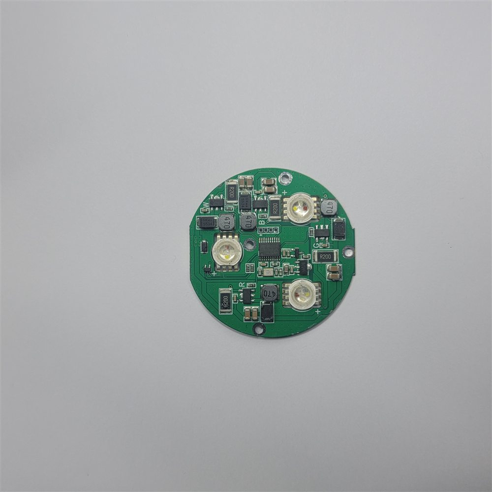 Round LED module for show drone